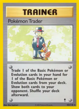 Pokémon Trader card
