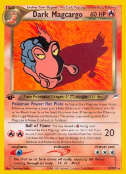 Dark Magcargo card