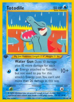 Totodile card