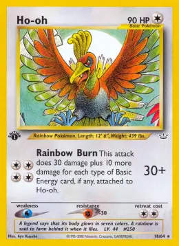 Ho-oh card