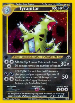Tyranitar card