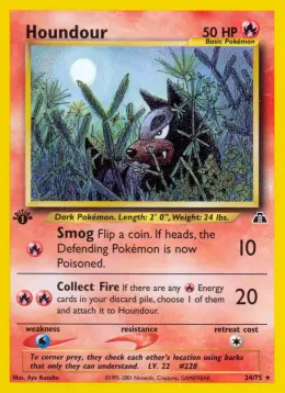 Houndour card