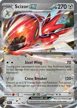 Scizor ex card
