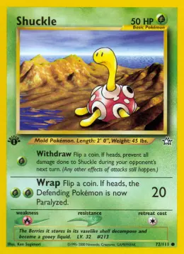 Shuckle card