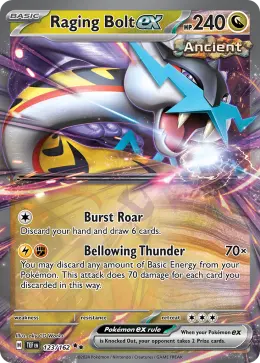 Raging Bolt ex card