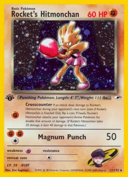 Rocket's Hitmonchan card