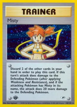 Misty card