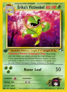 Erika's Victreebel card