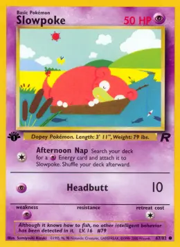 Slowpoke card