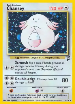 Chansey card