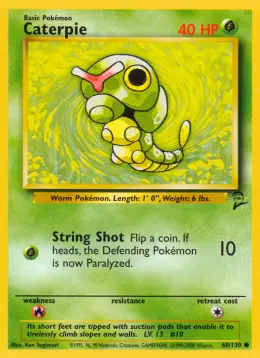 Caterpie card