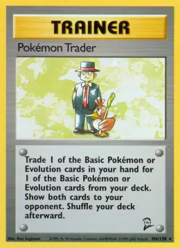 Pokémon Trader card