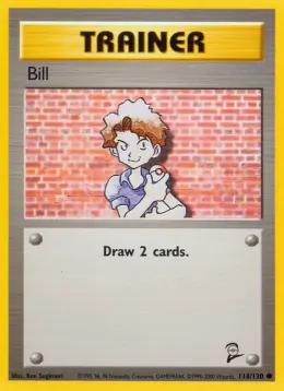 Bill card