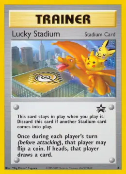 Lucky Stadium card