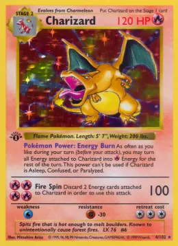 Charizard card