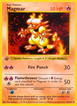 Magmar card