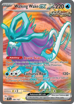 Walking Wake ex card