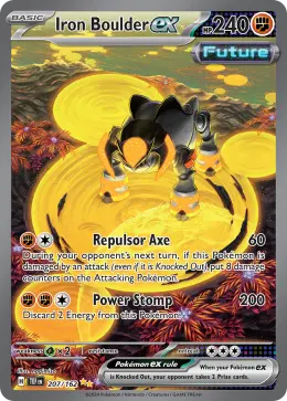 Iron Boulder ex card