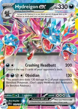 Hydreigon ex card