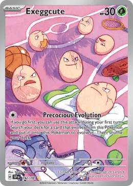 Exeggcute card