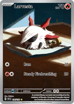 Larvesta card