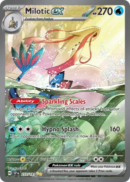 Milotic ex card