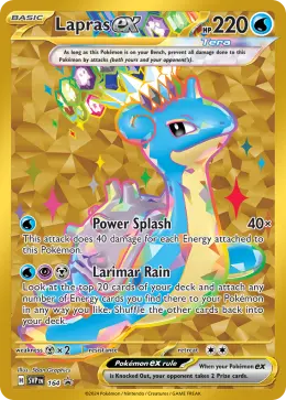 Lapras ex card