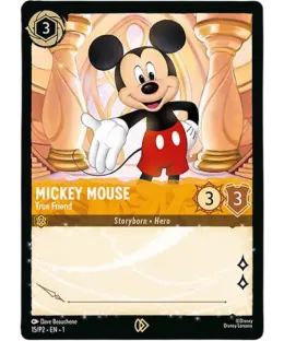 Mickey Mouse card