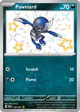 Pawniard card