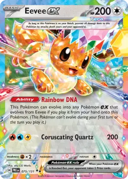 Eevee ex card