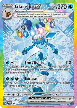 Glaceon ex card