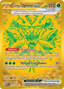 Teal Mask Ogerpon ex card
