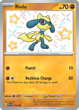 Riolu card