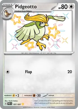 Pidgeotto card