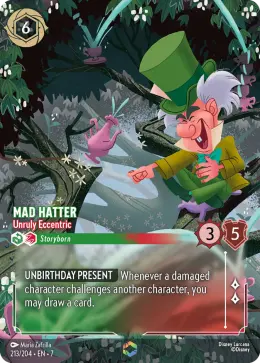 Mad Hatter card