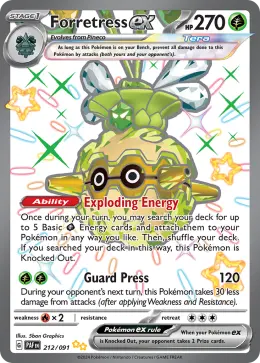 Forretress ex card