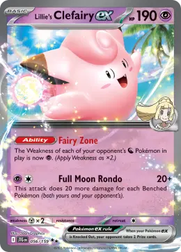 Lillie's Clefairy ex card