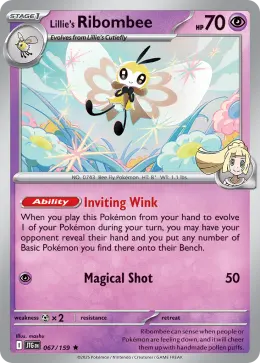 Lillie's Ribombee card