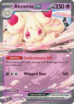 Alcremie ex card