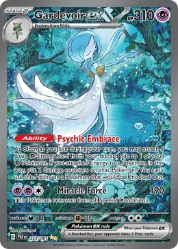 Gardevoir ex card