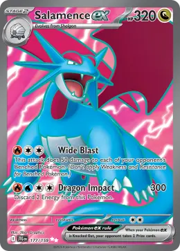 Salamence ex card