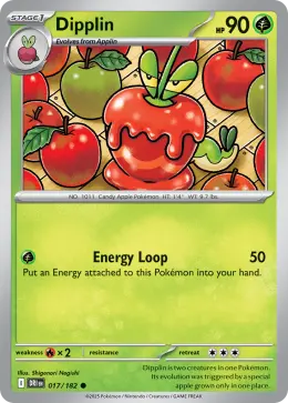 Dipplin card
