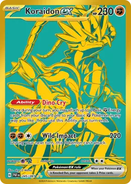 Koraidon ex card