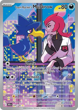 Team Rocket's Murkrow card