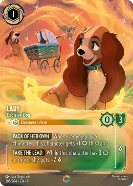 Lady card