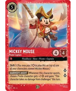 Mickey Mouse card