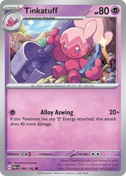 Tinkatuff card