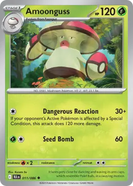 Amoonguss card