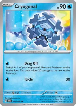 Cryogonal card