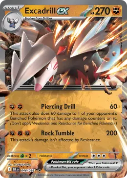 Excadrill ex card